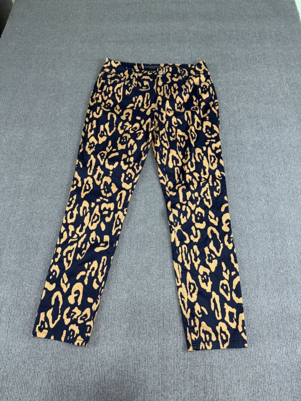 Chicos So Slimming Girlfriend Womens Animal Print Pants
